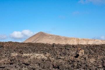 Vulkanlandschaft auf Lanzarote