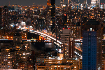 Fototapeta na wymiar New York City at Night