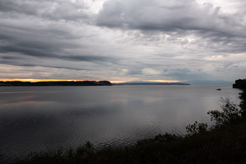 Early morning on Penn Cove, Whidbey Island in the Pacific Northwest