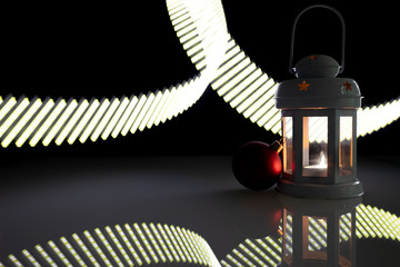 Świąteczna latarenka  © andsko