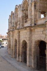 Fototapeta premium old roman town Arles in Provence, southern France