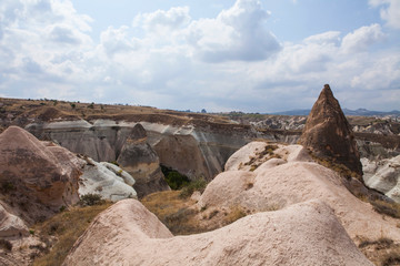 Fototapeta na wymiar Rose Valley in Goreme, Cappadocia, Turkey