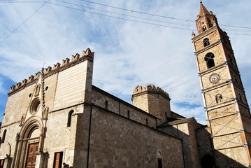 Antica chiesa a Teramo, Abruzzo, Italia