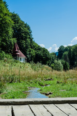 Abgelegene Kirche