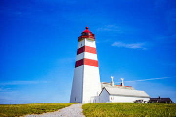 Alnes fyr Leuchtturm in Norwegen