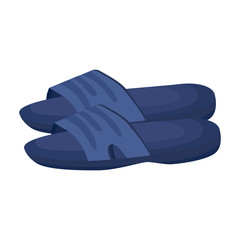 Summer shoe vector icon.Cartoon vector icon isolated on white background summer shoe.