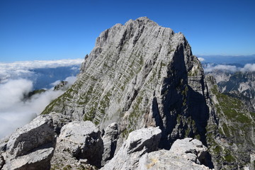 Fototapeta premium Alpi - Jôf di Montasio