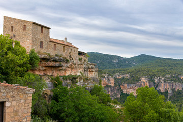 Fototapeta na wymiar The old village Siurana, Catalonia, Spain