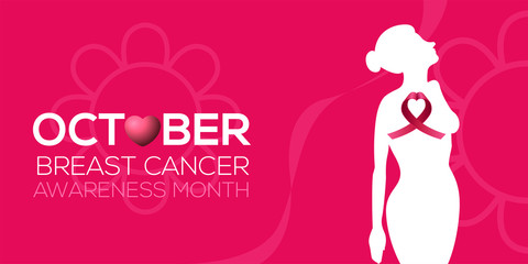 Fototapeta na wymiar Breast cancer campaign