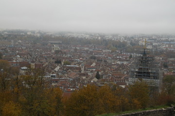 Vue panoramique Besançon