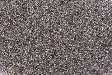 Poppy seeds texture close up background.