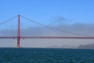 San Francisco; USA - july 13 2016 : Golden Gate bridge