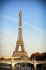 Fototapeta na wymiar Tour Eiffel 