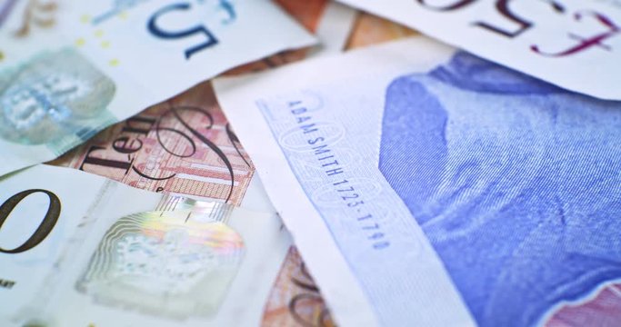 20 GBP close up macro details