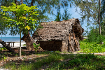 Strandhütte auf Sansibar