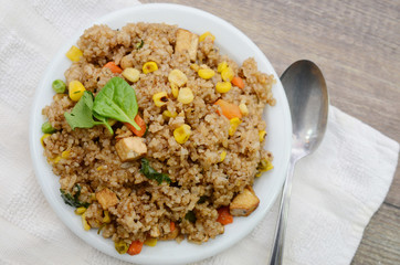 fried rice meal