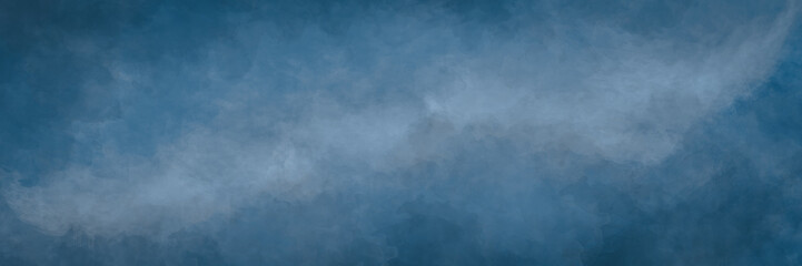 Abstract blue watercolor texture canvas