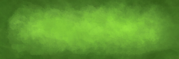 Obraz na płótnie Canvas Abstract green watercolor texture canvas