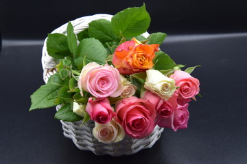 bouquet de roses