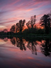 Obraz premium Sunset Reflections