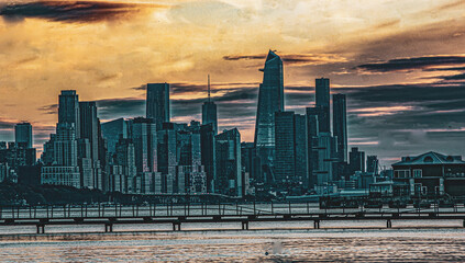 Lower Manhattan from NJ