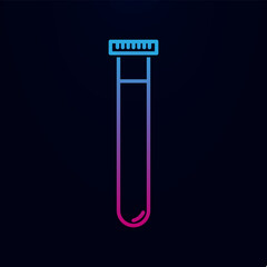 Vial nolan icon. Simple thin line, outline vector of medecine icons for ui and ux, website or mobile application