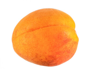 .apricot on a white background