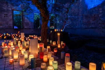 [長崎県]川棚片島竹灯籠まつり