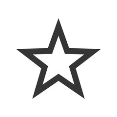 Obraz premium Star icon - vector.