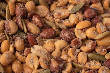 peanuts background Nut Mix