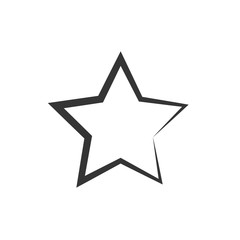 Obraz premium Star icon - vector.