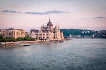 Fototapeta premium Parliament building in Budapest, Hungary