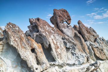 Nelson Bay and West Point State reserve, Tasmania, Australia