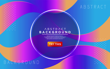 Obraz premium Dynamic colorful gradient textured style background design. Modern abstract vector background.