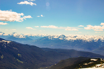 View Of Revelstoke In British Columbia, Canada