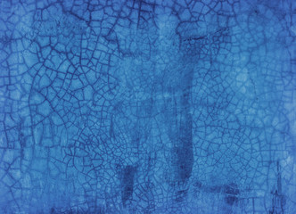 Beautiful Abstract Grunge Decorative Blue Wall Background