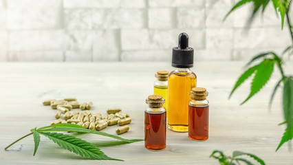Full Spectrum Cannabis CBD and THC oils and pills