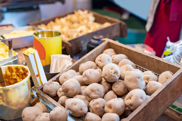 縁日のじゃがバター