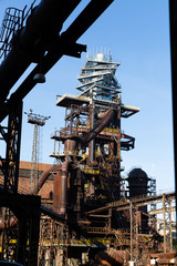 Closed metallurgical plant in Vitkovice (Ostrava). Czech Republic