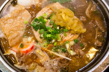 stinky tofu hot pot at Taiwan