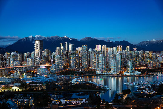 Vancouver City skyline