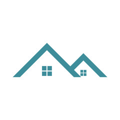 House and home building logo and symbol template ilustration