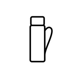 thermos hot water icon vector illustration design 