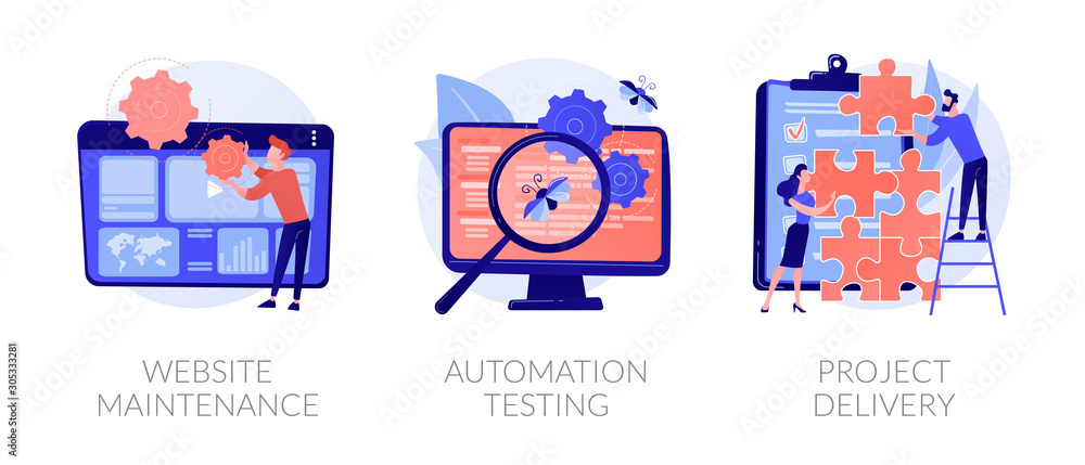 Aufkleber internet site administration, support service. bug fixing, teamwork management. website maintenance,