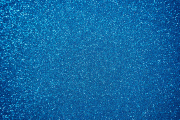 Abstract blue luxury glitter