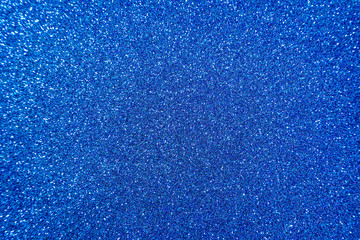 Abstract blue luxury glitter
