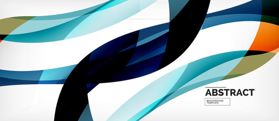 Linear wave web template. Vector illustration bright design. Decorative print. Decorative backdrop vector. Vector business illustration