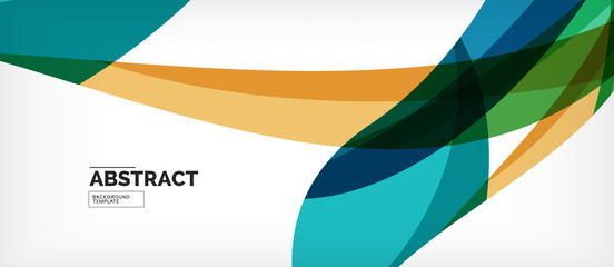 Linear wave web template. Vector illustration bright design. Decorative print. Decorative backdrop vector. Vector business illustration