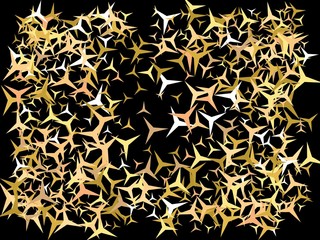 Colorful inspiring festive confetti.