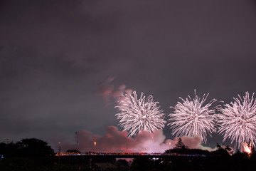 Japanese fireworks display